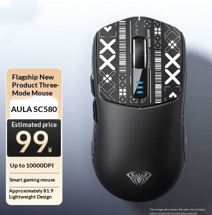 SC580 Gaming Mouse Tri-mode Wireless