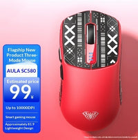 SC580 Gaming Mouse Tri-mode Wireless