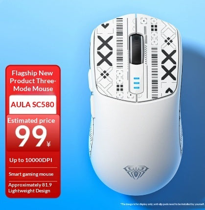 SC580 Gaming Mouse Tri-mode Wireless