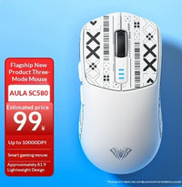 SC580 Gaming Mouse Tri-mode Wireless
