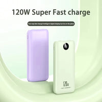 200000mAh Power Bank Super Fast Charging Portable Long Endurance Power Bank Digital Display Battery For iPhone Samsung