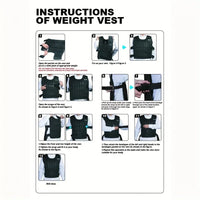 Adjustable Weight Vest, Ankle Weights With Weights, Wrist Weights, Gym Running Weights Strength Training Equipment Fitness Tools