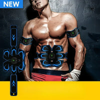 EMS Abdominal Training Device LED Display Ab Sport Exercise Belt USB Rechargeable Ab Workout Equipment Machine for Men and Women
