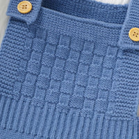 Baby Rompers Hats Clothing Sets 0-18m Fashion Solid Color Knitted Newborn Infantil Boys & Girls Jumpsuits Playsuits Outfits 2pcs