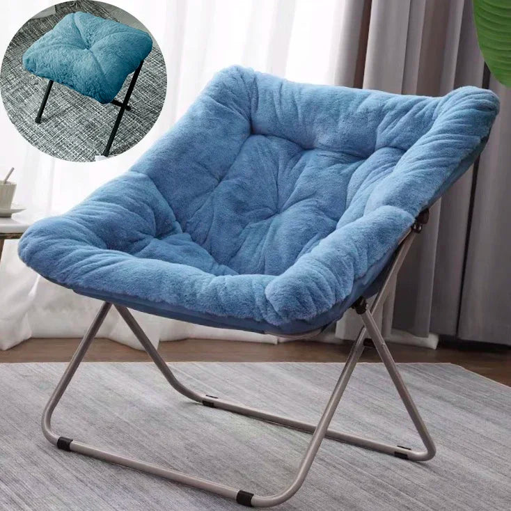 Folding Lounge Chair Recliner for Indoor Outdoor Balcony Patio Garden Comfortable Relaxation Nap Home Office Living Room
