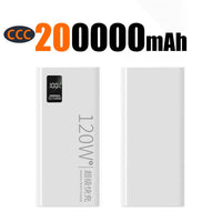 Oneplus 50000mAh High Capacity Power Bank120W Super Fast Charging Portable External Battery Powerbank For iphone Samsung Huawei