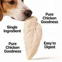 200g Freeze-Dried Chicken Breast – Dog & Cat Snack, Nutritious & Yummy