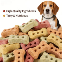 Bone-Shaped Biscuit Treats 240g Crunchy Delicious Snped Biscuit Treats 240g Crunchy Delicious Snack for Dogs And Cats Pet Treats