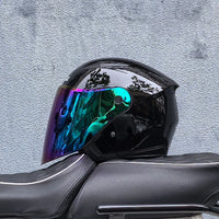 Motorcycle Helmet Male Female Four Seasons capacete para motocicleta cascos para moto Double Lens