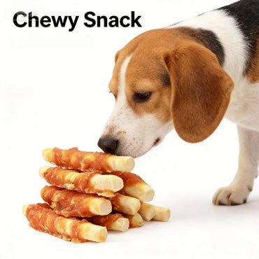 220g Chicken Flavored Milk Dog Treats Rich in Flavor Supports Dental Health Dog Biscuits
