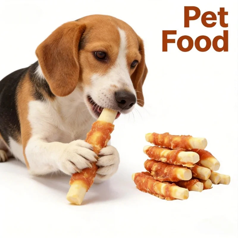 220g Chicken Flavored Milk Dog Treats Rich in Flavor Supports Dental Health Dog Biscuits