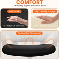 Ergonomic Mesh Gaming Chair with Adjustable Height, Lumbar Support, and Swivel for Comfortable Use