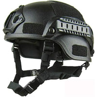 Military Tactical Full Face Helmet MICH ABS - Detachable Goggles & NVG Bracket for Riot Airsoft CS Outdoor Wargame Protective Ge