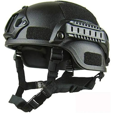 Military Tactical Full Face Helmet MICH ABS - Detachable Goggles & NVG Bracket for Riot Airsoft CS Outdoor Wargame Protective Ge