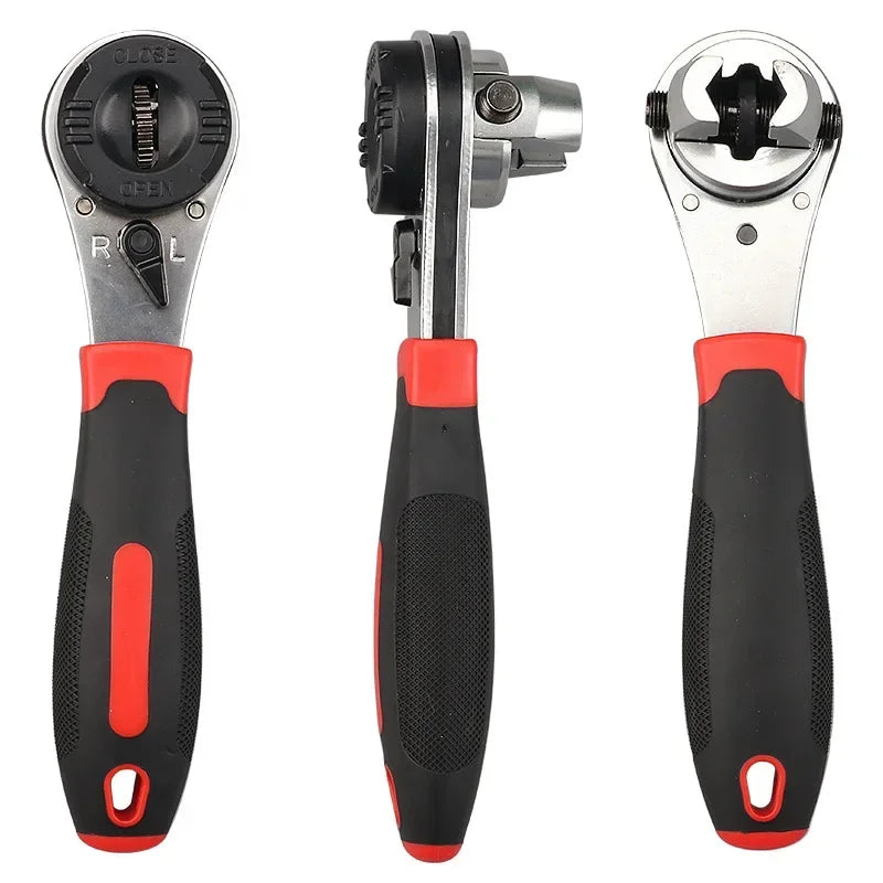 Novelty Full Set of Wrenches With the Ratchet Hand Manual Tools Kit Toolbox Repair Torque Adjustable Festool Accessories