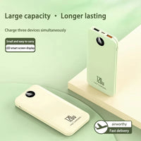 200000mAh Power Bank Super Fast Charging Portable Long Endurance Power Bank Digital Display Battery For iPhone Samsung