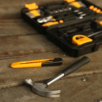 DEKO DKMT62 Hand Tool Kit, CR-V&S2 Material for Professional Car Repairing Ratchet Socket Wrench Set with Bit Socket