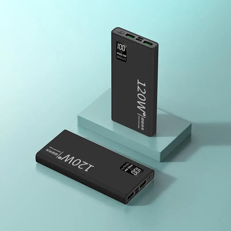Oneplus 50000mAh High Capacity Power Bank120W Super Fast Charging Portable External Battery Powerbank For iphone Samsung Huawei