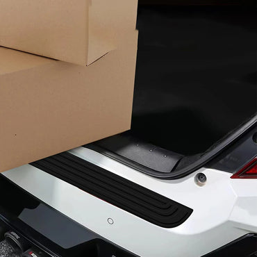 Universal Anti-Collision Rubber Strip Anti-Scratch Anti-Collision Protector Car Rear Bumper Guard Plate Cover Trim Car Styling