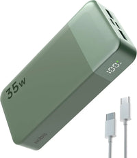 NOBIS Portable Charger, 20000mAh Power Bank, 35W Power Bank Fast Charging, Battery Pack with C to C Cable, Battery Bank