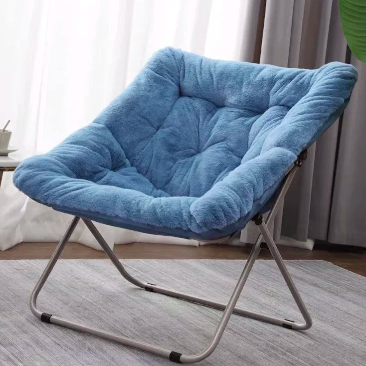Folding Lounge Chair Recliner for Indoor Outdoor Balcony Patio Garden Comfortable Relaxation Nap Home Office Living Room