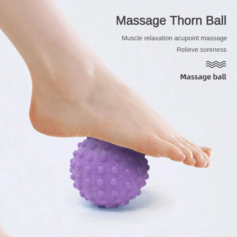 Durable TPE Spiky Massage Ball Trigger Point Sport Fitness Hand Foot Pain Relief Plantar Fasciitis Reliever Hedgehog 4.5cm Balls