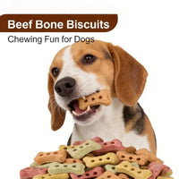 Bone-Shaped Biscuit Treats 240g Crunchy Delicious Snped Biscuit Treats 240g Crunchy Delicious Snack for Dogs And Cats Pet Treats
