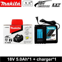 Makita 18V battery5.0Ah 6.0Ah power tool battery BL1860B BL1850B rechargeable battery for All Cordless Power Tool Accessories