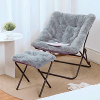 Folding Lounge Chair Recliner for Indoor Outdoor Balcony Patio Garden Comfortable Relaxation Nap Home Office Living Room