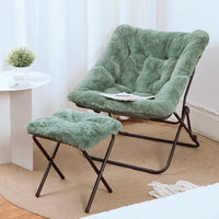 Folding Lounge Chair Recliner for Indoor Outdoor Balcony Patio Garden Comfortable Relaxation Nap Home Office Living Room