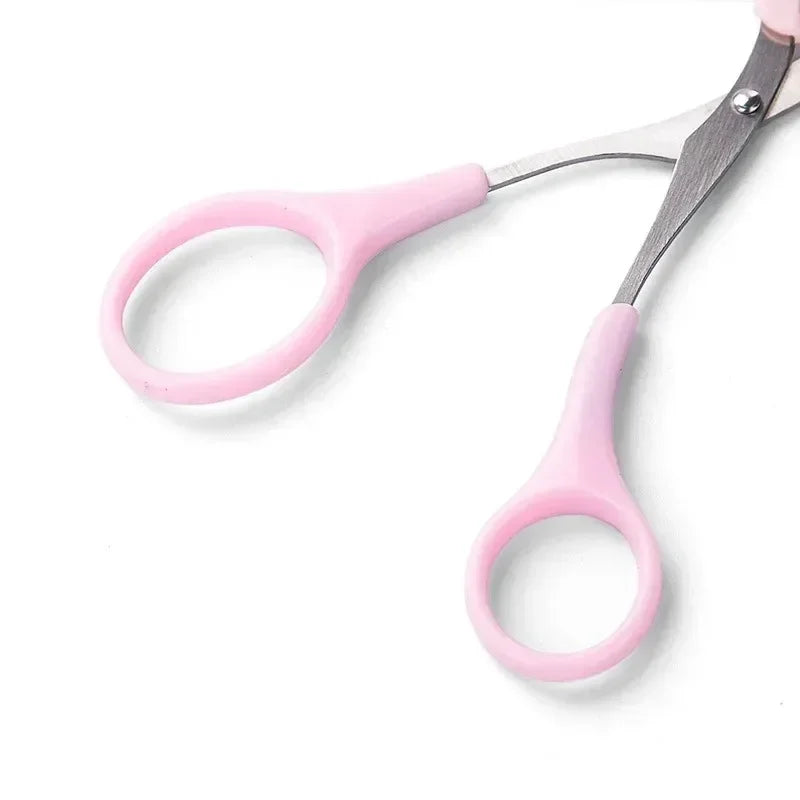 1/3PCS Eyebrow Trimmer Makeup Tools Stainless Steel Eyebrow Scissors with Comb Hair Removal  Eyebrows Shaping Makeup Tools