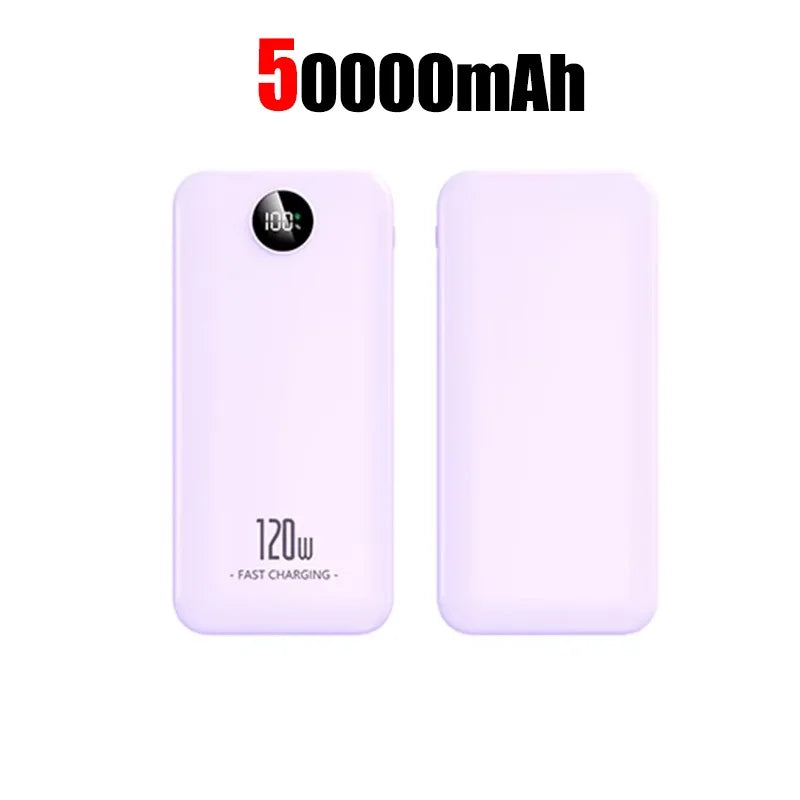 200000mAh Power Bank Super Fast Charging Portable Long Endurance Power Bank Digital Display Battery For iPhone Samsung