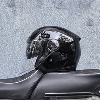 Motorcycle Helmet Male Female Four Seasons capacete para motocicleta cascos para moto Double Lens