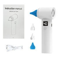 Ear Dryer Water Drying Aid 650nm Red Light Therapy Ear Fluid Remover for Swimmers, Ear Dryer, Sports Ear Blowing Device Ear Care