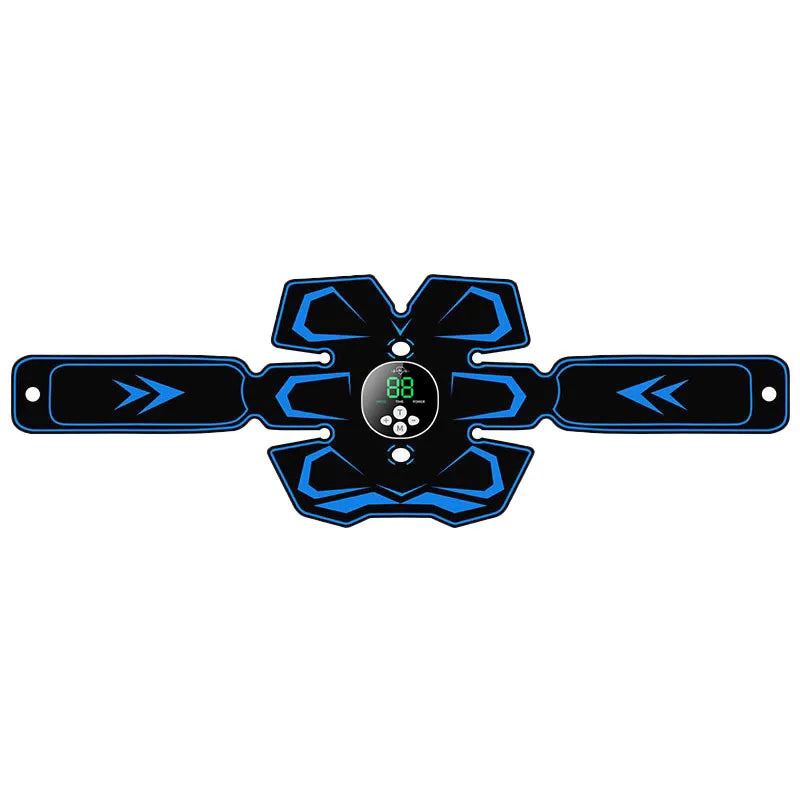 EMS Abdominal Training Device LED Display Ab Sport Exercise Belt USB Rechargeable Ab Workout Equipment Machine for Men and Women