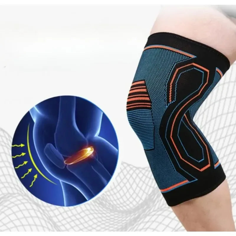 Knee Brace Compression Knee Pads Support Gym Sports Protector Basketball Volleyball Run Fitness Equipment Knee Protection
