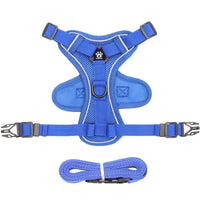 Fashion Reflective Cat Harness and Leash Sets Breathable Mesh Pet Harnesses for Small Dogs Cats Kitten Accessories collier chat