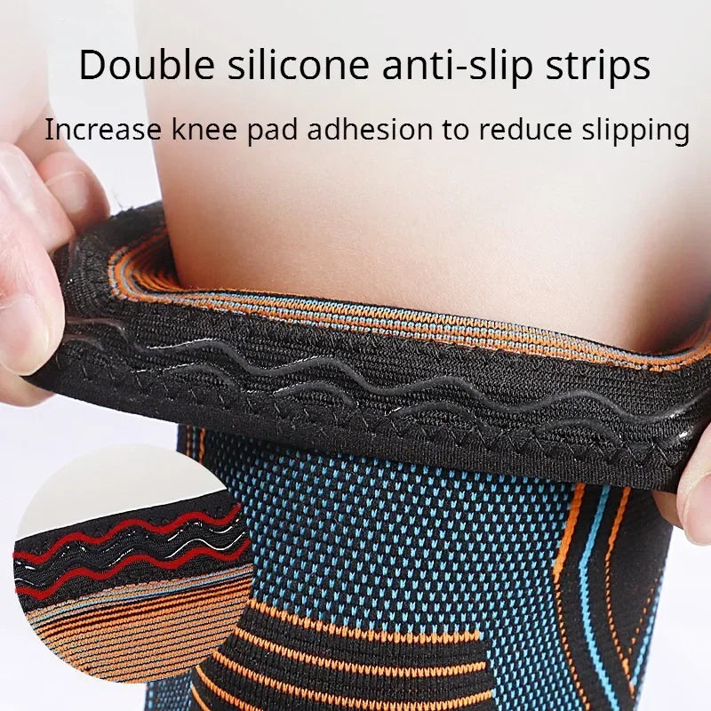 Knee Brace Compression Knee Pads Support Gym Sports Protector Basketball Volleyball Run Fitness Equipment Knee Protection