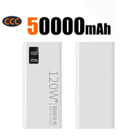 Oneplus 50000mAh High Capacity Power Bank120W Super Fast Charging Portable External Battery Powerbank For iphone Samsung Huawei